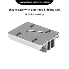 Load image into Gallery viewer, UGL Aluminum Vertical Laptop Stand – 2-in-1 Adjustable Dock
